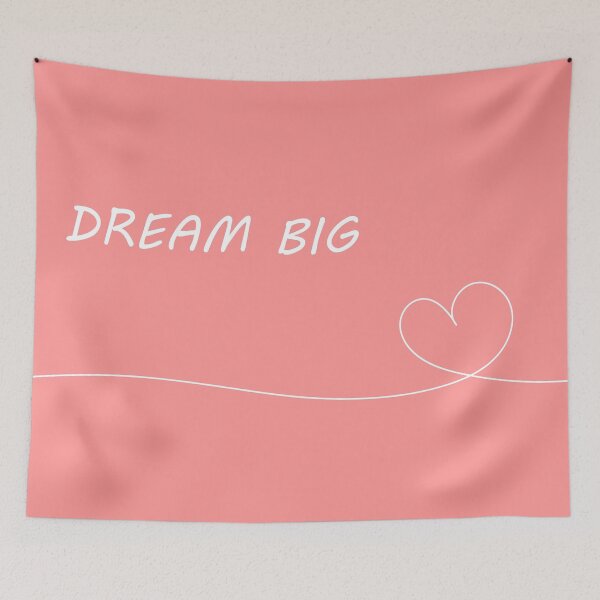 Item preview, Cute "Dream Big" Red Aesthetic designed and sold by GoodJobLola.