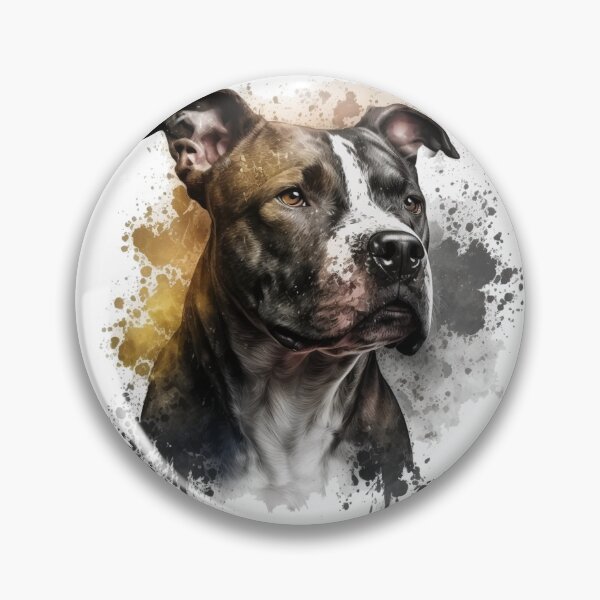 Item preview, Dog Amstaf ,funny cute decorative amstaf for dog lovers designed and sold by RSDESIGNSteam.