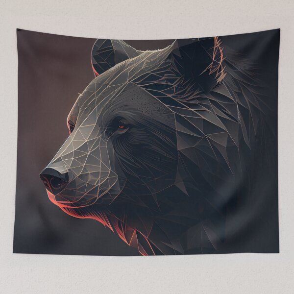 Item preview, Mountain Monarch Bear designed and sold by mcmtdesigns.