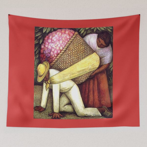 Item preview, Famous Artist: Diego Rivera - The Flower Carrier (1935) designed and sold by mturns57.