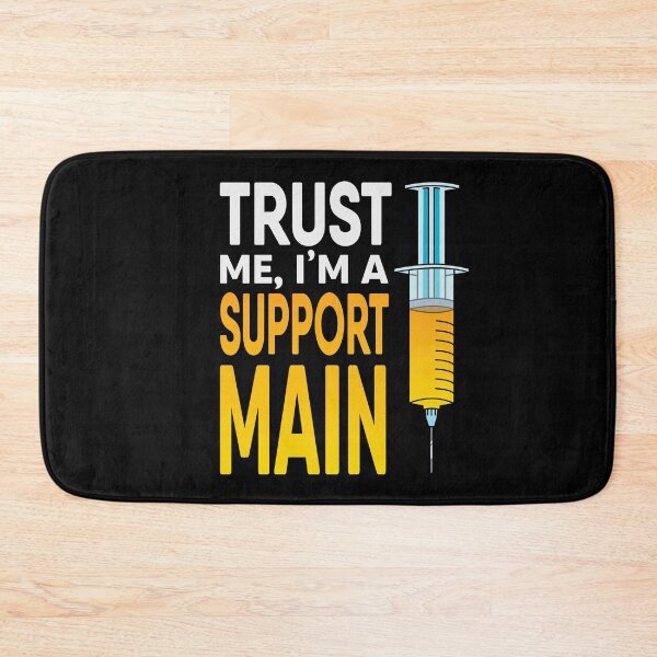 Item preview, Trust Me I'm a Support Main Gamer Cartoon Syringe designed and sold by JessicaAmber.