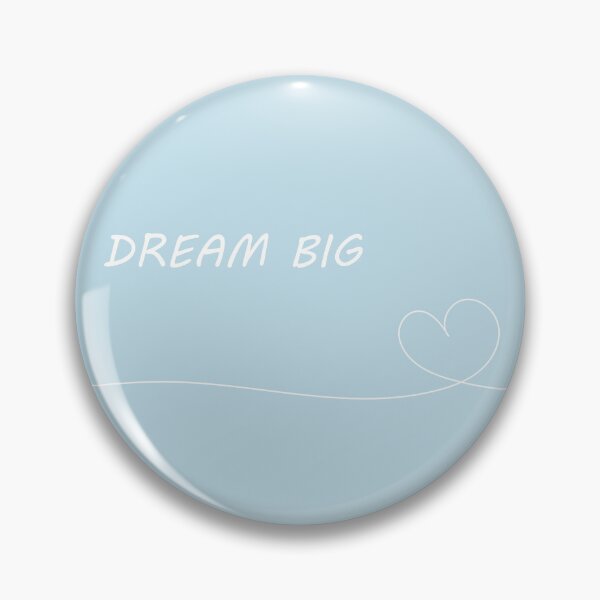 Item preview, Cute "Dream Big" Blue Aesthetic designed and sold by GoodJobLola.