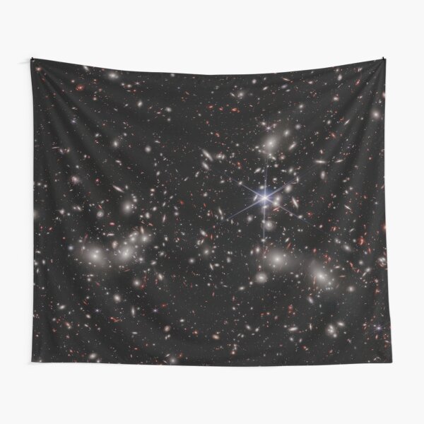 Item preview, NASA’s James Webb Space Telescope Pandora's Cluster NIRCam Image designed and sold by Brasilia.