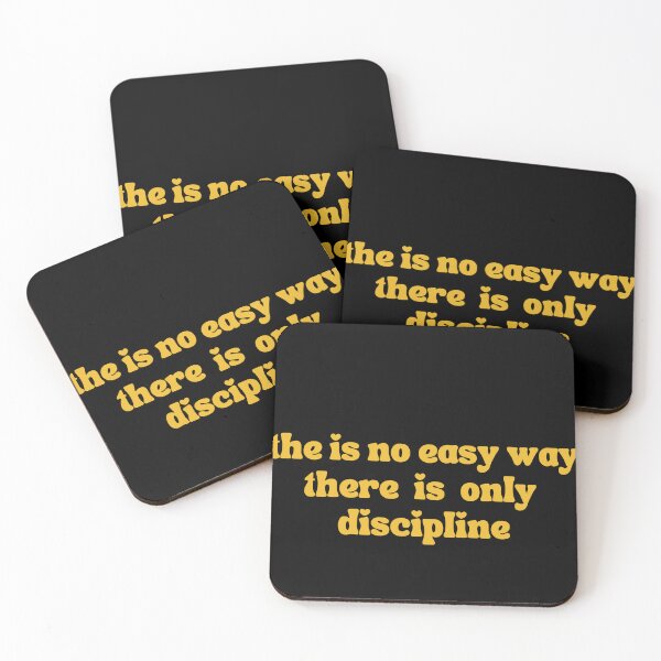 Item preview, the is no easy way there is only discipline designed and sold by SAABDERRAHIM.