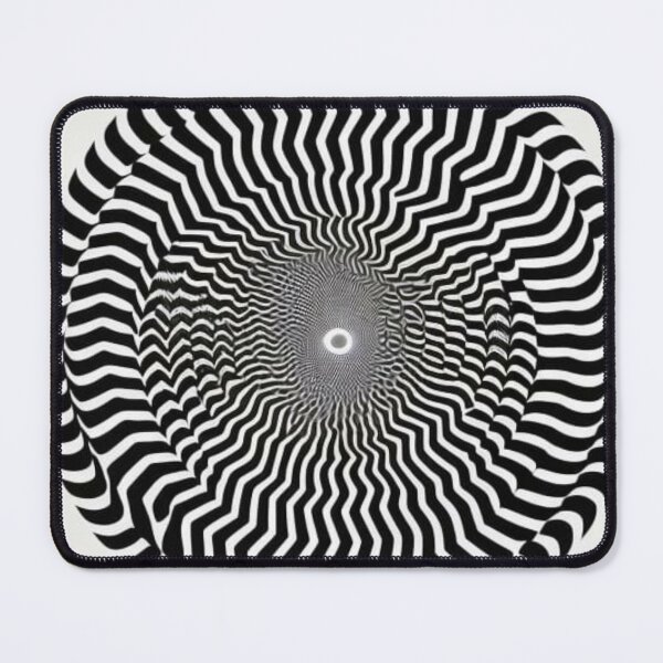 Psychedelic Hypnotic Visual Illusion, Mouse Pad