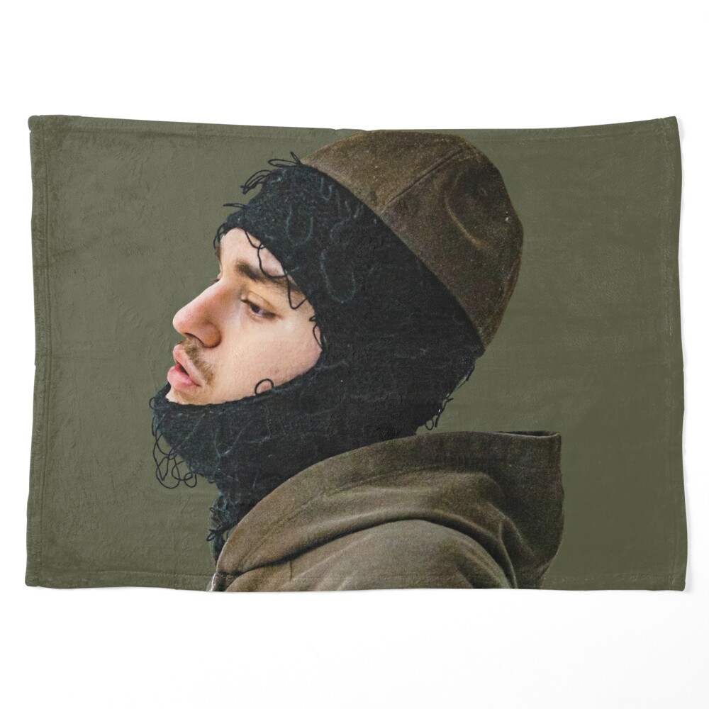 Yeat Indifferent Sigh Chill Balaclava Hoodie Side Profile