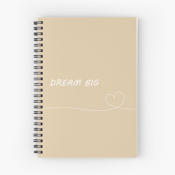 Item preview, Cute "Dream Big" Brown Aesthetic designed and sold by GoodJobLola.