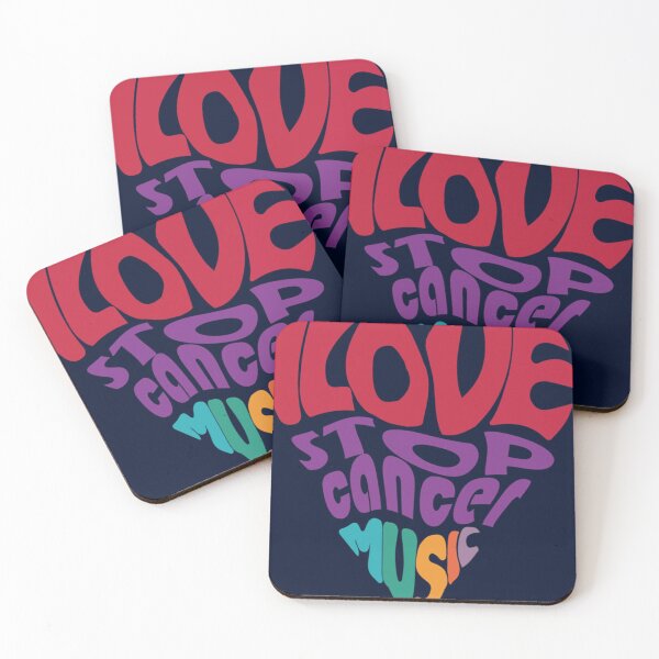 Item preview, I Love Music Stop Cancer Premium Scoop  designed and sold by Entone55.