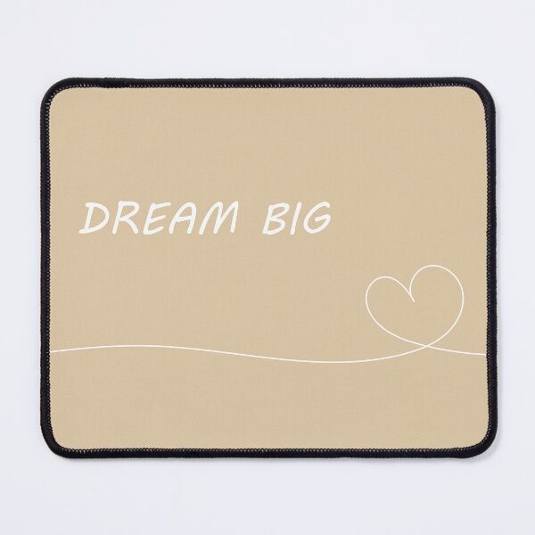 Item preview, Cute "Dream Big" Brown Aesthetic designed and sold by GoodJobLola.