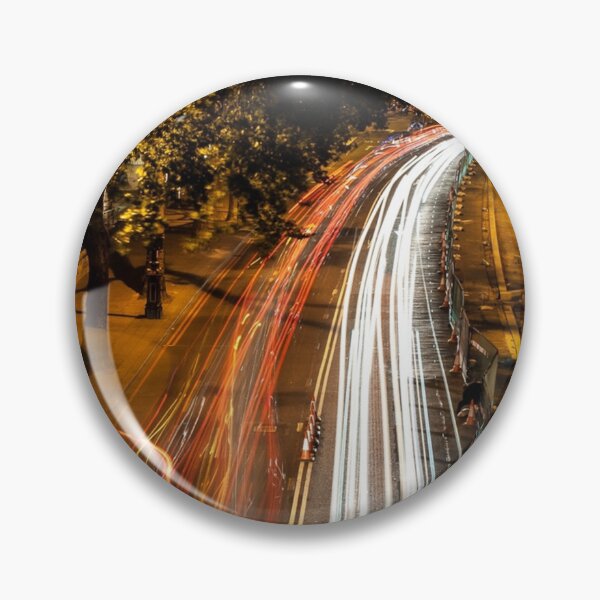 Item preview, Light trails off Waterloo Bridge Spiral Notebook designed and sold by Entone55.