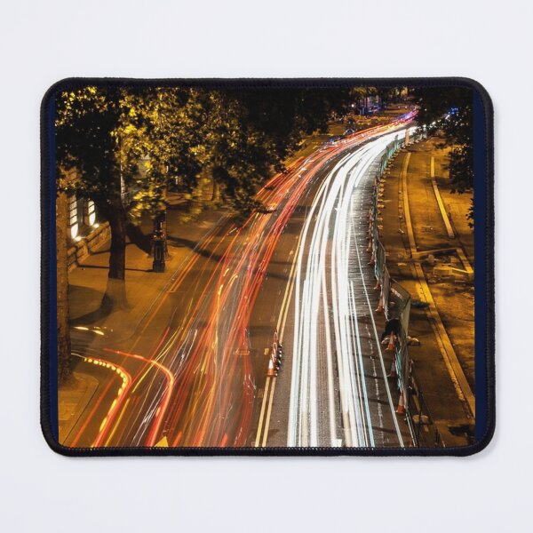 Item preview, Light trails off Waterloo Bridge Spiral Notebook designed and sold by Entone55.