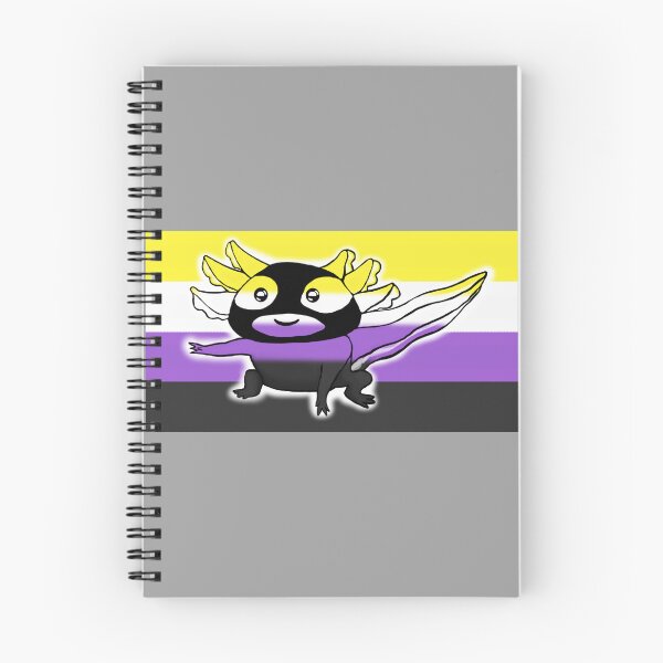Item preview, NonBinary Axolotl (V16) designed and sold by SamIsWhat8.