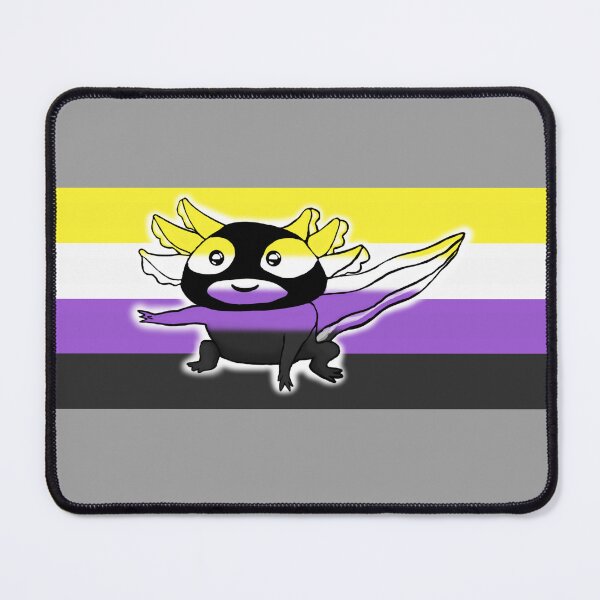 Item preview, NonBinary Axolotl (V16) designed and sold by SamIsWhat8.