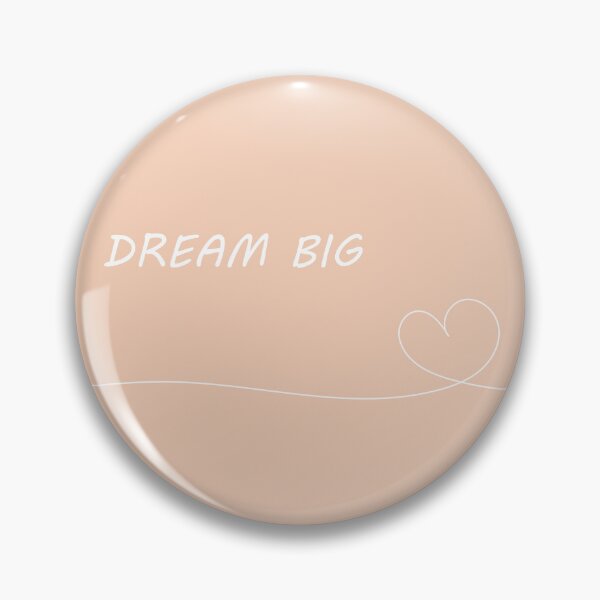 Item preview, Cute "Dream Big" Peach Aesthetic designed and sold by GoodJobLola.
