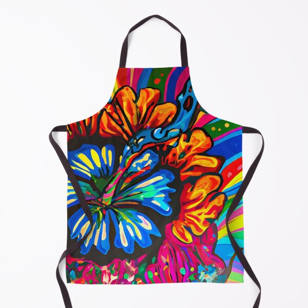 Item preview, #P101: Colorful Floral Hawaiian Flower Power Style designed and sold by FarStarL33.