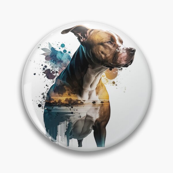 Item preview,  Dog Amstaf ,funny cute decorative amstaf for dog lovers designed and sold by RSDESIGNSteam.