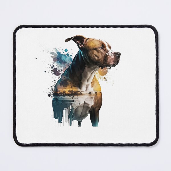 Item preview,  Dog Amstaf ,funny cute decorative amstaf for dog lovers designed and sold by RSDESIGNSteam.