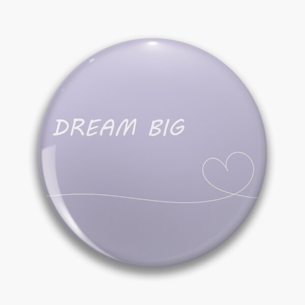 Item preview, Cute "Dream Big" Purple Aesthetic designed and sold by GoodJobLola.