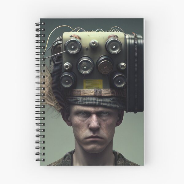 Item preview, a man with a car battery for a  4.p designed and sold by CosmicArtifact.