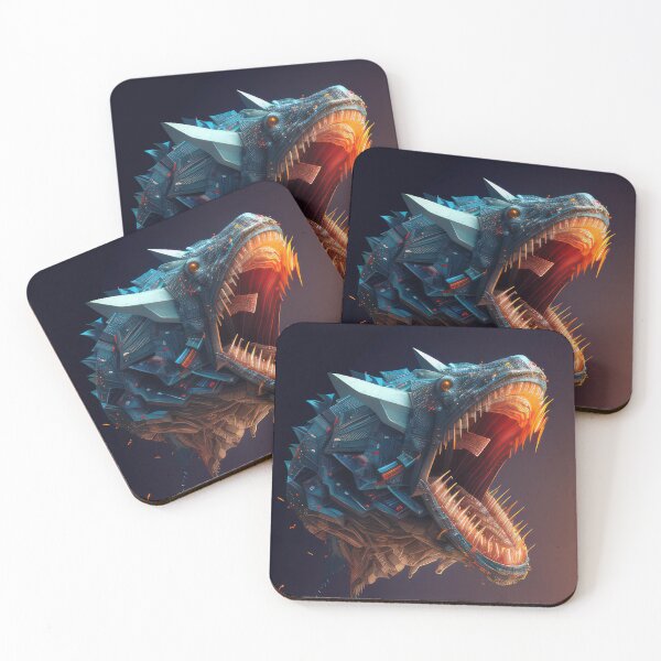 Item preview, a megabyte being eaten by a glob of GIGA 1.p designed and sold by CosmicArtifact.