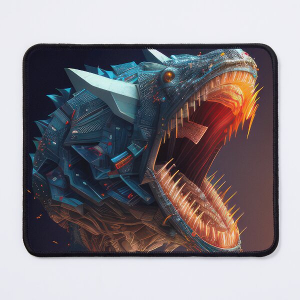 Item preview, a megabyte being eaten by a glob of GIGA 1.p designed and sold by CosmicArtifact.