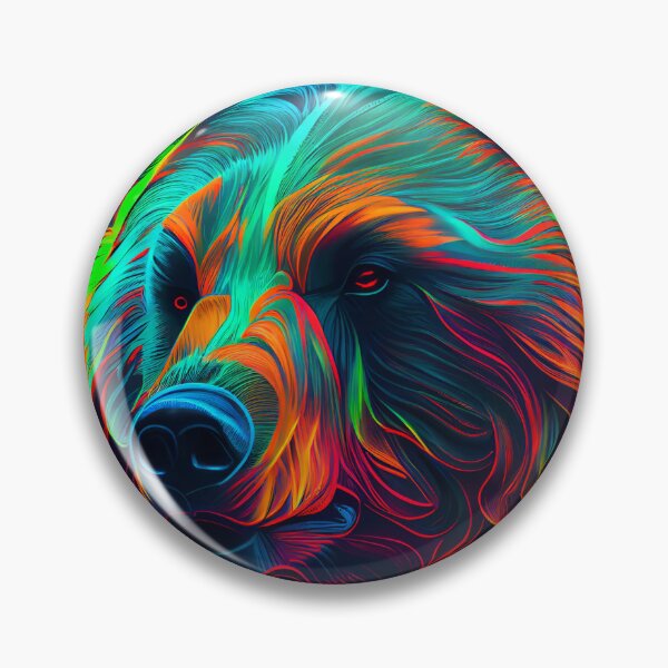 Item preview, Luminous Forest King Bear designed and sold by mcmtdesigns.