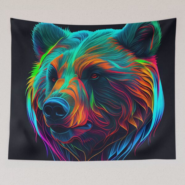 Item preview, Luminous Forest King Bear designed and sold by mcmtdesigns.