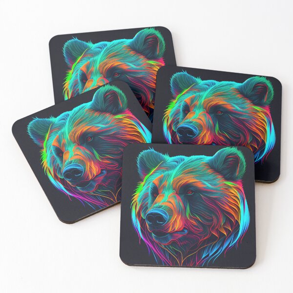 Artikelvorschau, Luminous Forest King Bear entworfen und verkauft von mcmtdesigns.