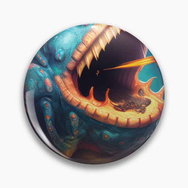 Item preview, a megabyte being eaten by a glob of GIGA 4.p designed and sold by CosmicArtifact.