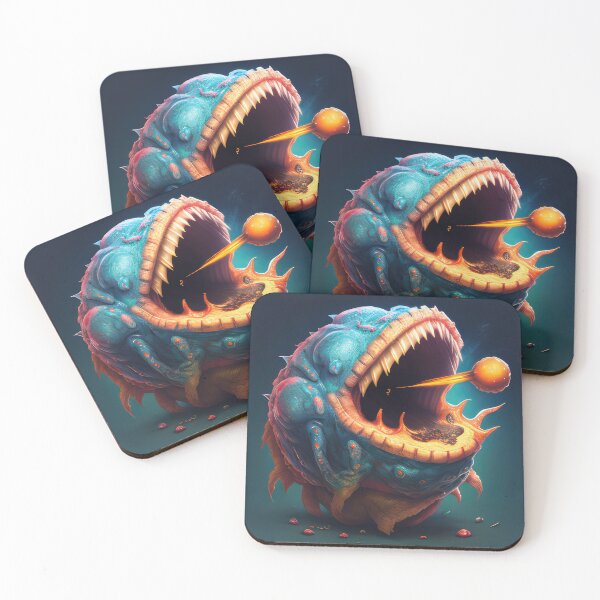 Item preview, a megabyte being eaten by a glob of GIGA 4.p designed and sold by CosmicArtifact.