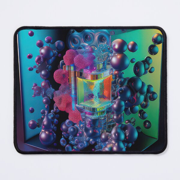 Item preview, a nanoprinter printing out tons of new universes at th 1.p designed and sold by CosmicArtifact.