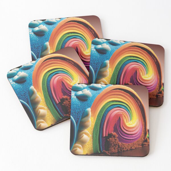 Item preview, Rainbow Roll Cake  designed and sold by RubyBlueCO.