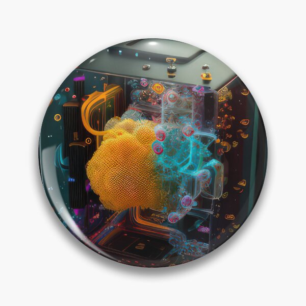 Item preview, a nanoprinter printing out tons of new universes at th 4.p designed and sold by CosmicArtifact.