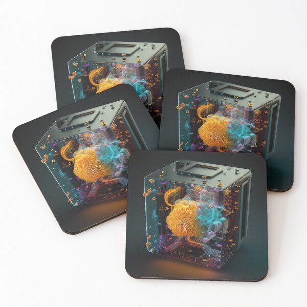 Item preview, a nanoprinter printing out tons of new universes at th 4.p designed and sold by CosmicArtifact.