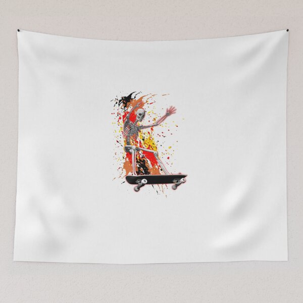 Item preview, Skateboarding skeleton designed and sold by Carol and Mike Werner.