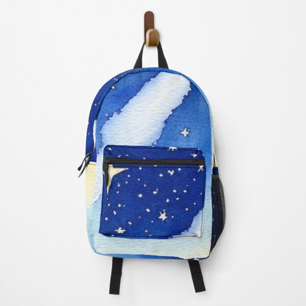 Item preview, Shooting Star in a Night Sky in Watercolor designed and sold by SquishStitches.