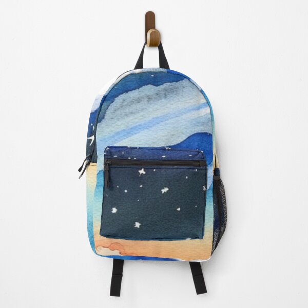 Item preview, Shooting Star in a Night Sky in Watercolor designed and sold by SquishStitches.