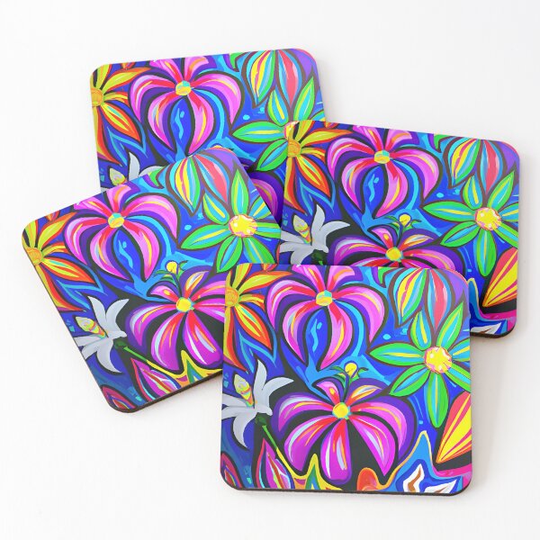 Item preview, #P105: Colorful Floral Hawaiian Flower Power Style designed and sold by FarStarL33.