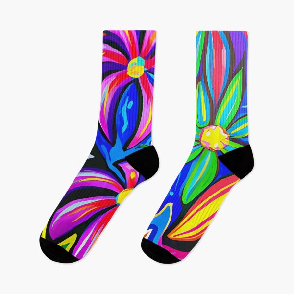 Item preview, #P105: Colorful Floral Hawaiian Flower Power Style designed and sold by FarStarL33.