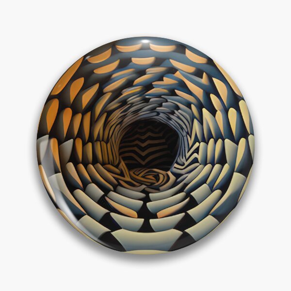 Item preview, a riddle in the style of an optical illu 4.p designed and sold by CosmicArtifact.