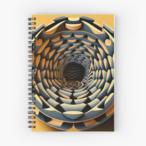 Item preview, a riddle in the style of an optical illu 4.p designed and sold by CosmicArtifact.