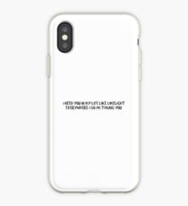 Why Don't We Lyrics iPhone Case