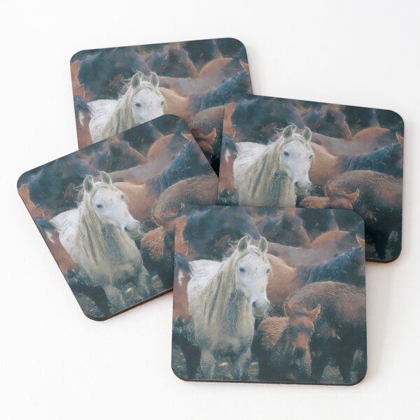 Item preview, white horse designed and sold by bransodre.