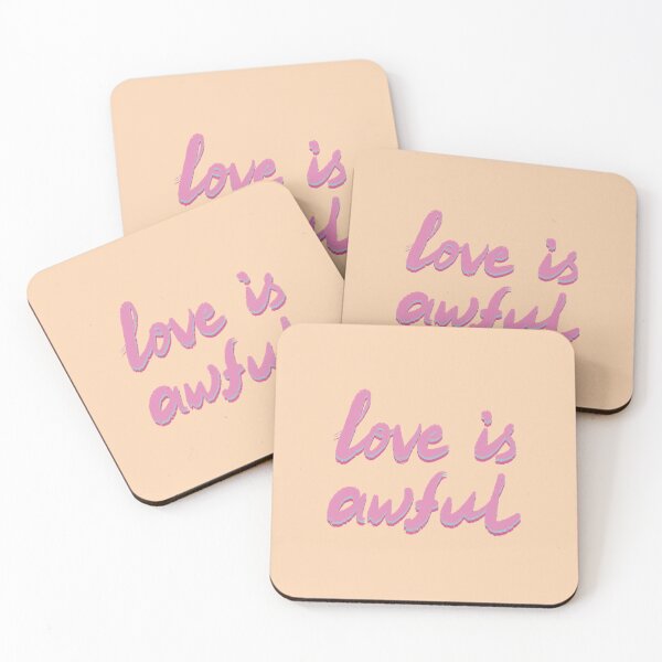 Item preview, Love is awful designed and sold by pinkyfish1010.