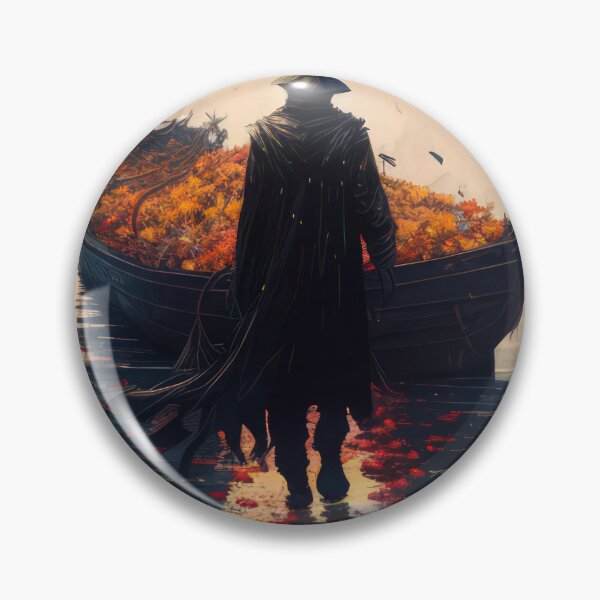Item preview, a shadowy man in a long black coat and standing on a b 1.p designed and sold by CosmicArtifact.