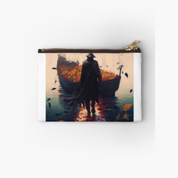 Item preview, a shadowy man in a long black coat and standing on a b 1.p designed and sold by CosmicArtifact.