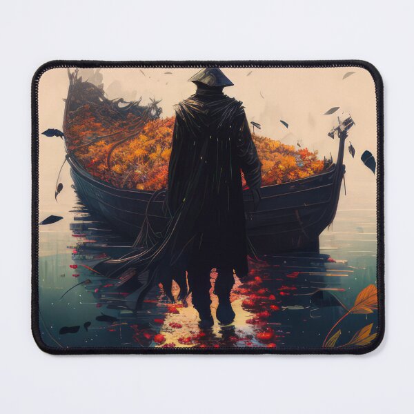 Item preview, a shadowy man in a long black coat and standing on a b 1.p designed and sold by CosmicArtifact.