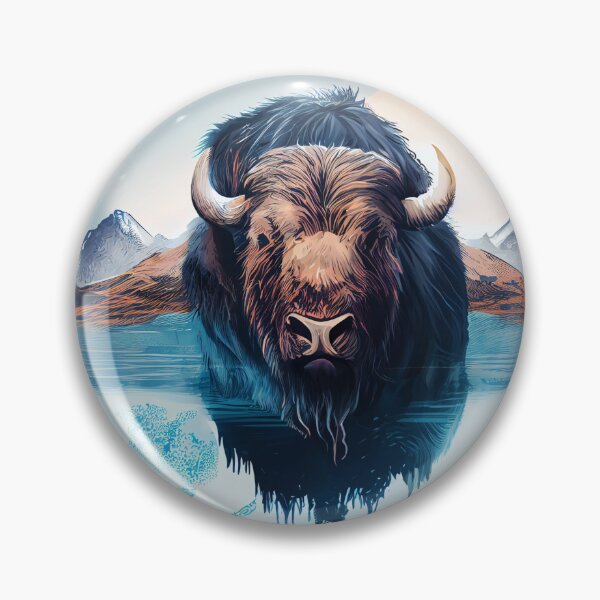 Item preview, Wild Plains Bison designed and sold by mcmtdesigns.