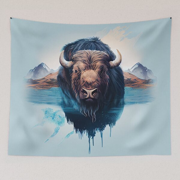 Item preview, Wild Plains Bison designed and sold by mcmtdesigns.