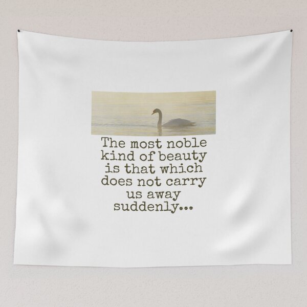 Item preview, The Most Noble Kind Of Beauty - Beauty Quote  designed and sold by CrankyOldDude.